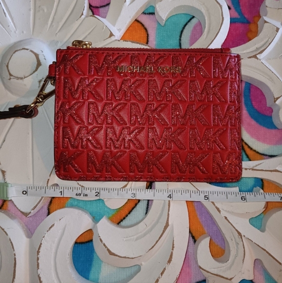 BEAUTIFUL! MICHAEL KORS CARD HOLDER NWOT! - Picture 2 of 4
